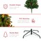 Best Choice Products Pre-Lit Pre-Decorated Holiday Spruce Christmas Tree w/ Tips, Lights, Metal Base